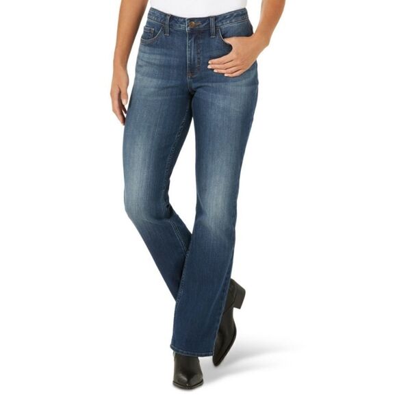 Lee Mid Rise Bootcut Jeans - Picture 1 of 6